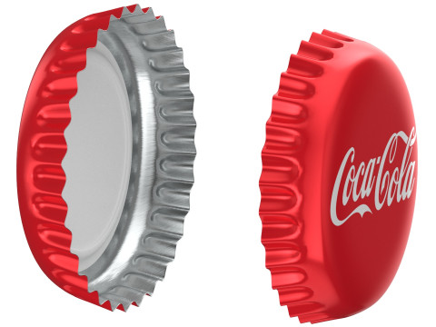 Bottle Caps Collection 3D 模型