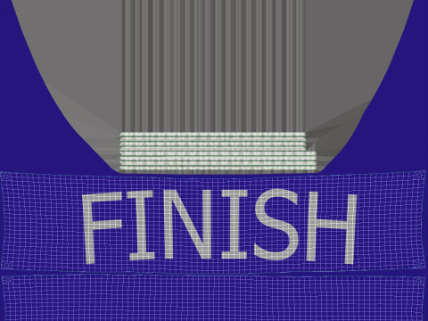 Racing Banners collection Modèle 3D