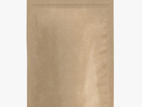 Paper pouchs collection 3D Model