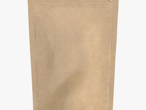 Paper pouchs collection 3D Model