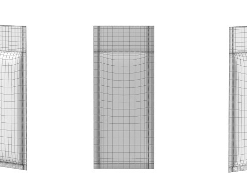 Collection Food Packaging Model 3D