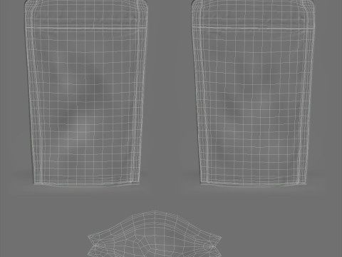 Collection Food Packaging Model 3D
