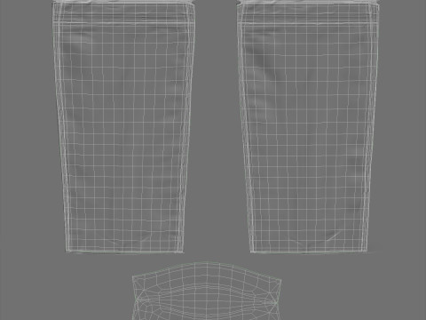 Collection Food Packaging Model 3D