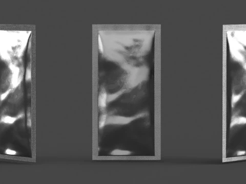 Collection Food Packaging 3D Model