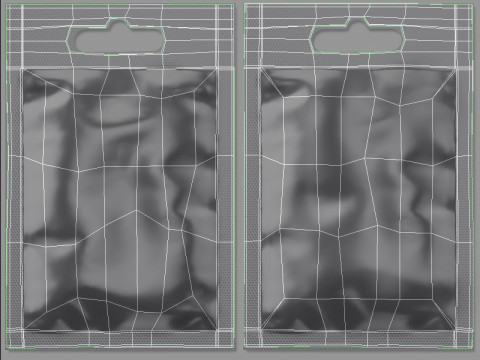 Collection Food Packaging Model 3D