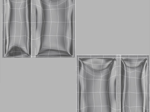 Collection Food Packaging Model 3D