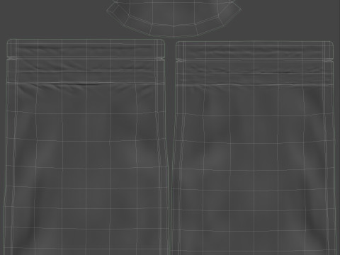 Stand up pouch collection v1 PBR 3D Model