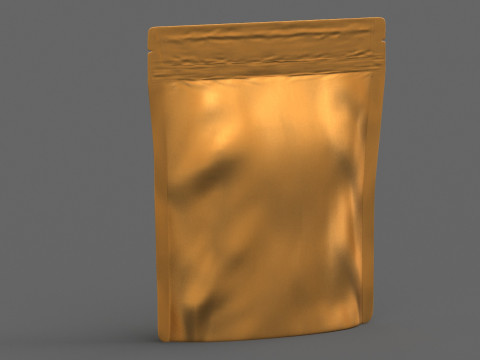 Stand up pouch collection v2 PBR 3D Model