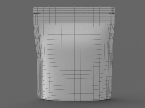 Stand up pouch collection v2 PBR 3D Model