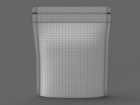 Stand up pouch collection v2 PBR 3D Model