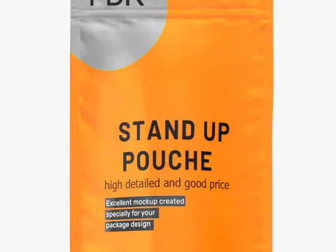 Stand up pouch collection v3 PBR 3D Model