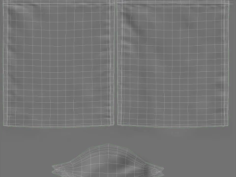 Stand up pouch collection v3 PBR 3D Model