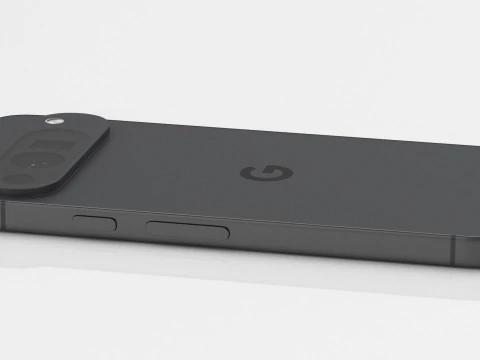 Google Pixel 9 Pro Obsidian 3D Model