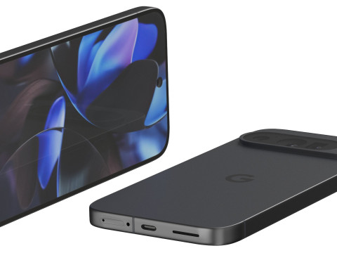 Google Pixel 9 Pro Obsidian 3Dモデル