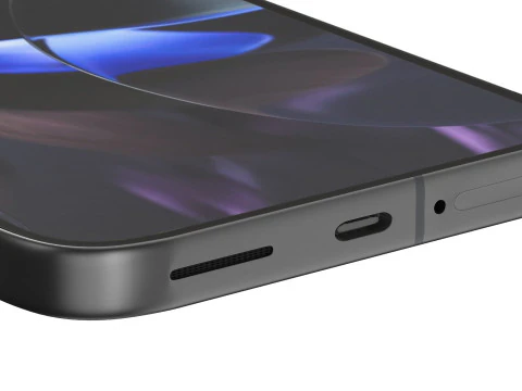 Google Pixel 9 Pro Obsidian 3D Model