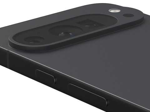 Google Pixel 9 Pro Obsidian 3Dモデル