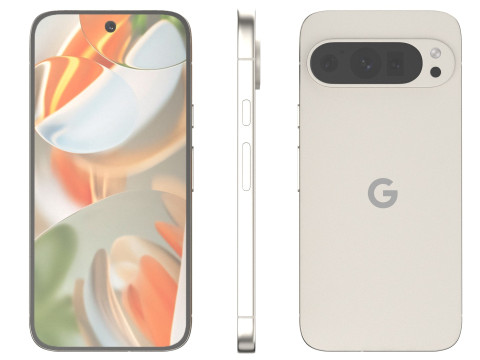 Google Pixel 9 Pro Porcelain 3D Model