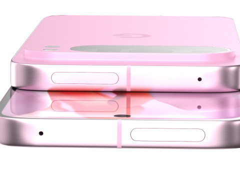 Google Pixel 9 Pro Rose Quartz 3D Model