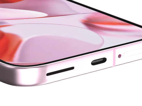 Google Pixel 9 Pro Rose Quartz 3D Model