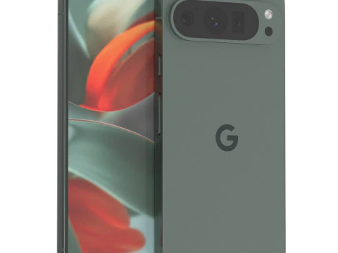 Google Pixel 9 Pro Hazel 3D Модель