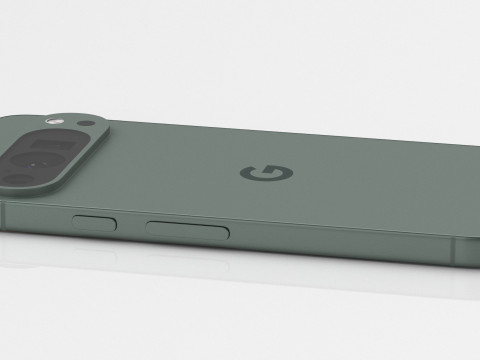 Google Pixel 9 Pro Hazel 3D Модель