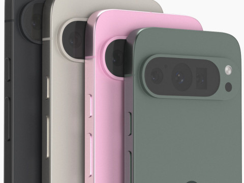 Google Pixel 9 Pro All collors 3D 模型