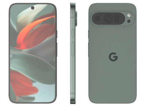 Google Pixel 9 Pro All collors 3D मॉडल