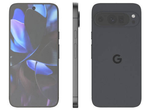 Google Pixel 9 Pro All collors 3D मॉडल