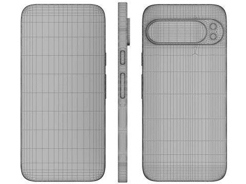 Google Pixel 9 Pro All collors 3D Model