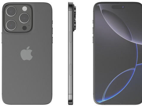 Apple iPhone 16 pro All colors 3D मॉडल