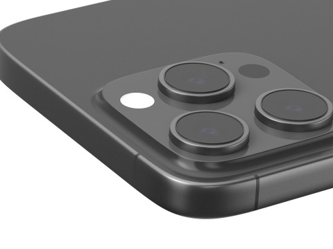 Apple iPhone 16 pro black 3Dモデル