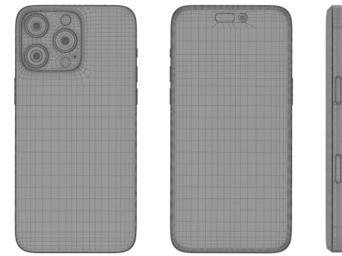 Apple iphone 16 pro max Desert 3D Model