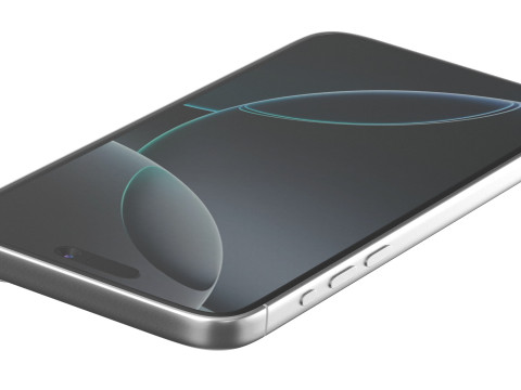 Apple iphone 16 pro max white Model 3D