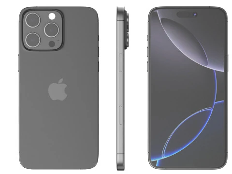 Apple iphone 16 pro max All colors 3D Model