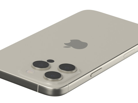 Apple iphone 16 pro max All colors 3Dモデル