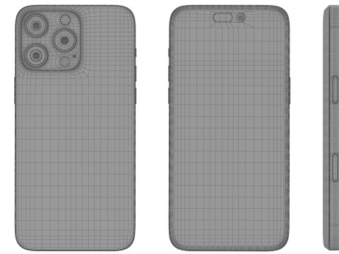 Apple iphone 16 pro max All colors 3Dモデル
