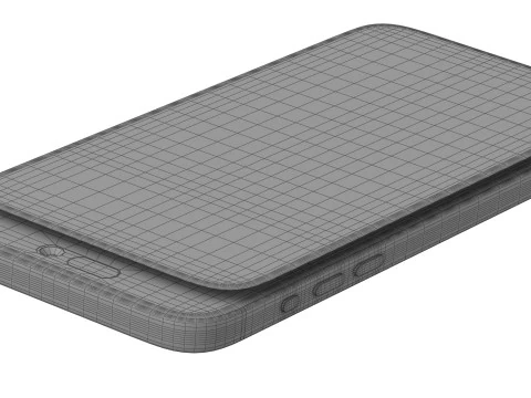 Apple iPhone 16 plus teal 3D Model