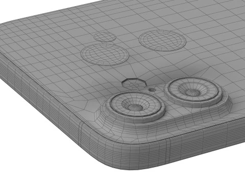 Apple iPhone 16 plus teal 3D Model