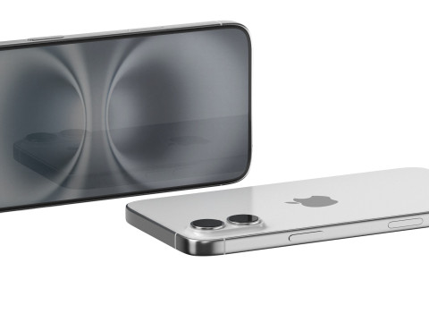 Apple iPhone 16 plus white 3D Model