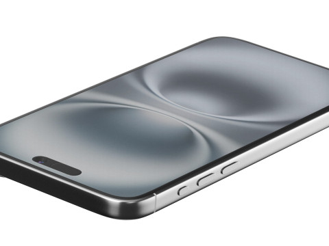 Apple iPhone 16 plus white 3D Model