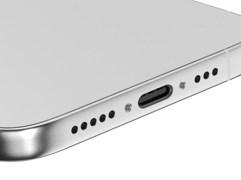 Apple iPhone 16 plus white 3D Model