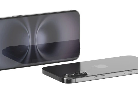 Apple iPhone 16 plus All colors 3D Model