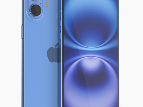 Apple iPhone 16 plus All colors Modelo 3D