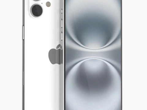 Apple iPhone 16 plus All colors 3D Model