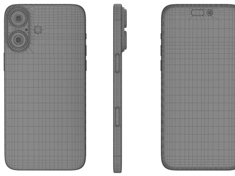 Apple iPhone 16 pink 3D Model
