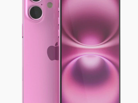Apple iPhone 16 All colors 3D Model
