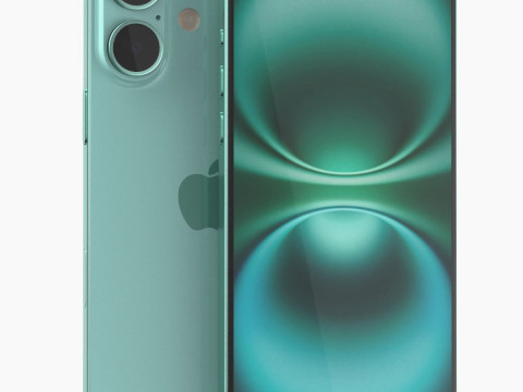 Apple iPhone 16 All colors 3D-Modell