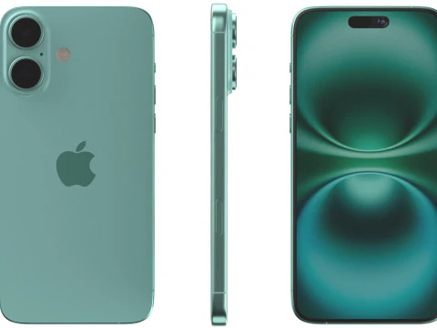 Apple iPhone 16 All colors 3D Model
