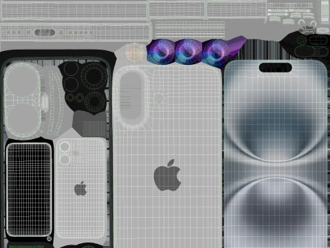 Apple iPhone 16 All colors 3D Model