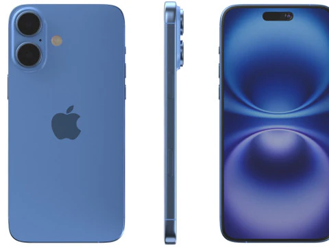 Apple iPhone 16 And Plus And Pro And Pro Max 3D Model